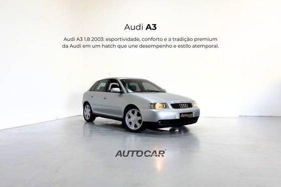 AUDI A3 1.8 20V GASOLINA 4P MANUAL